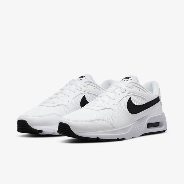 Nike Air Max SC Sneakers Heren Wit Zwart | NK015KQM