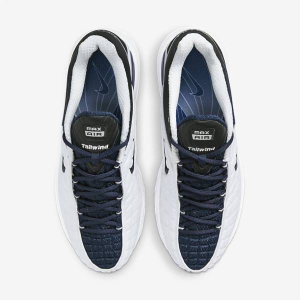 Nike Air Max Tailwind V SP Sneakers Heren Wit Donkerblauw Zwart Donkerblauw | NK547VQT