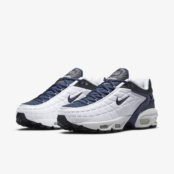 Nike Air Max Tailwind V SP Sneakers Heren Wit Donkerblauw Zwart Donkerblauw | NK547VQT