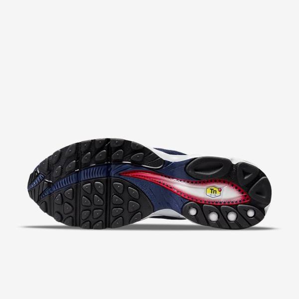 Nike Air Max Tailwind V SP Sneakers Heren Donkerblauw Platina Wit Rood | NK701BQN