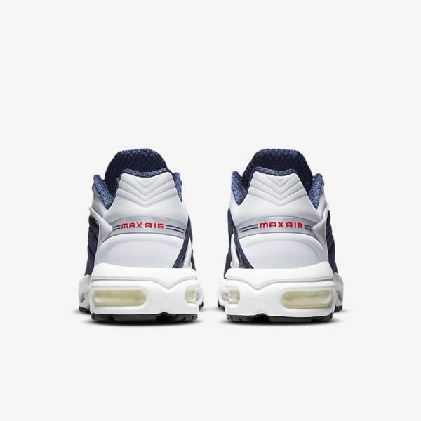 Nike Air Max Tailwind V SP Sneakers Heren Donkerblauw Platina Wit Rood | NK701BQN