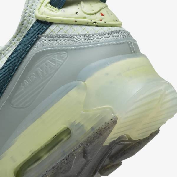 Nike Air Max Terrascape 90 Sneakers Heren Grijs Lichtgroen Donkerturquoise Groen | NK123XZO