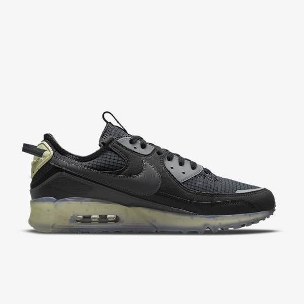 Nike Air Max Terrascape 90 Sneakers Heren Zwart Lichtgroen Donkergrijs | NK638AEK