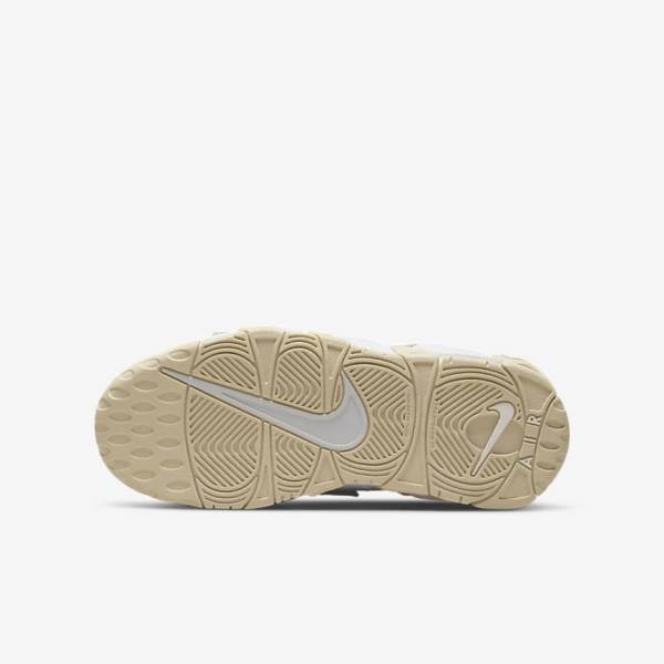 Nike Air More Uptempo Older Sneakers Kinderen Wit Bruin Licht | NK561UDT