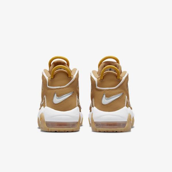 Nike Air More Uptempo Older Sneakers Kinderen Bruin Lichtbruin Wit | NK801GJO