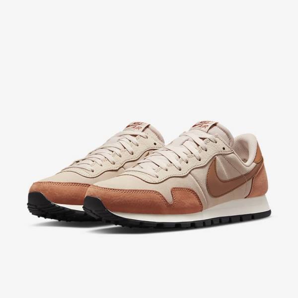 Nike Air Pegasus 83 PRM Sneakers Heren Khaki Grijs Khaki Roze Lichtbruin Rood | NK307JNS