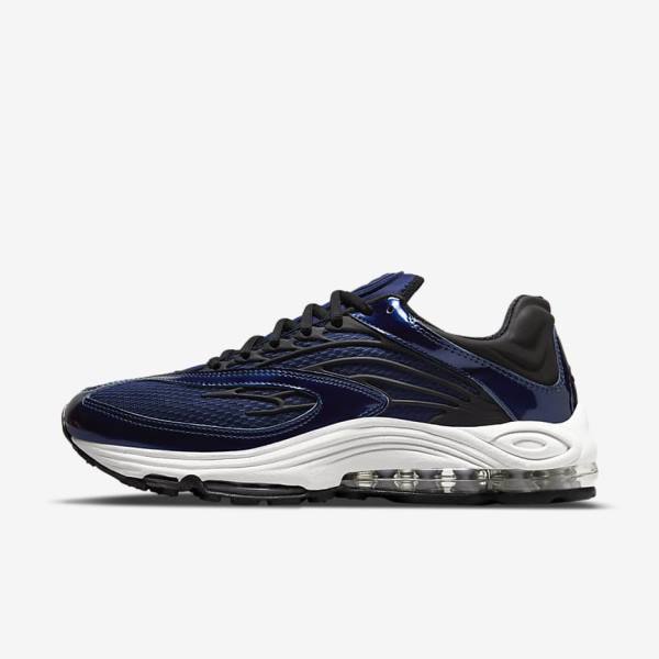 Nike Air Tuned Max Sneakers Heren Blauw Wit Zwart | NK285PKE