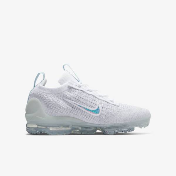 Nike Air VaporMax 2021 FK Older Sneakers Kinderen Wit | NK049BDP