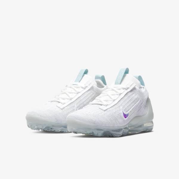 Nike Air VaporMax 2021 FK Older Sneakers Kinderen Wit | NK049BDP