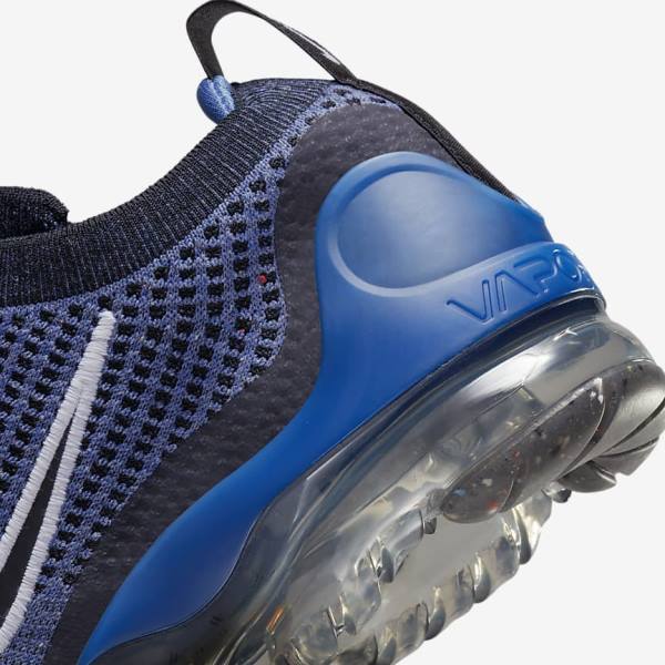 Nike Air VaporMax 2021 FK Older Sneakers Kinderen Koningsblauw Wit Donkergrijs Zwart | NK735RHG