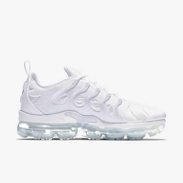 Nike Air VaporMax Plus Sneakers Heren Wit Platina Wit | NK159ZAD