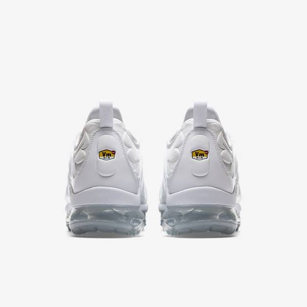 Nike Air VaporMax Plus Sneakers Heren Wit Platina Wit | NK159ZAD