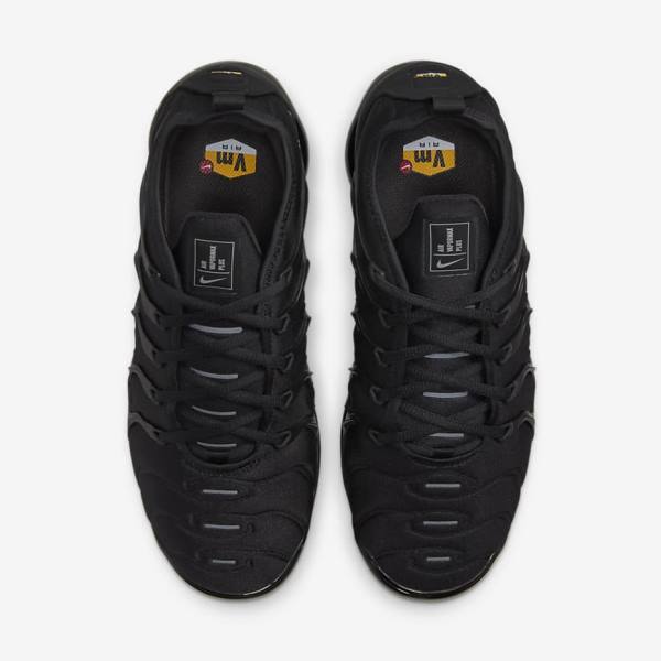 Nike Air VaporMax Plus Sneakers Heren Zwart Donkergrijs | NK167SLV