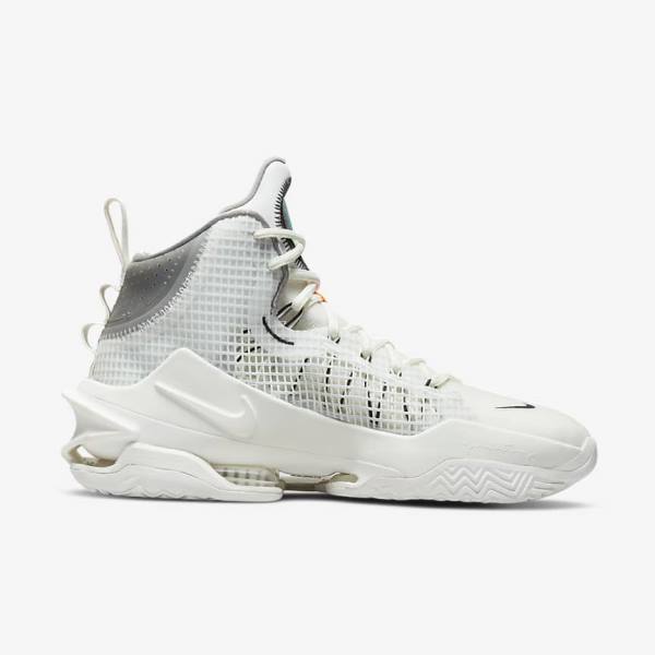 Nike Air Zoom G.T. Jump Basketbalschoenen Dames Wit Zwart Wit | NK467GEX