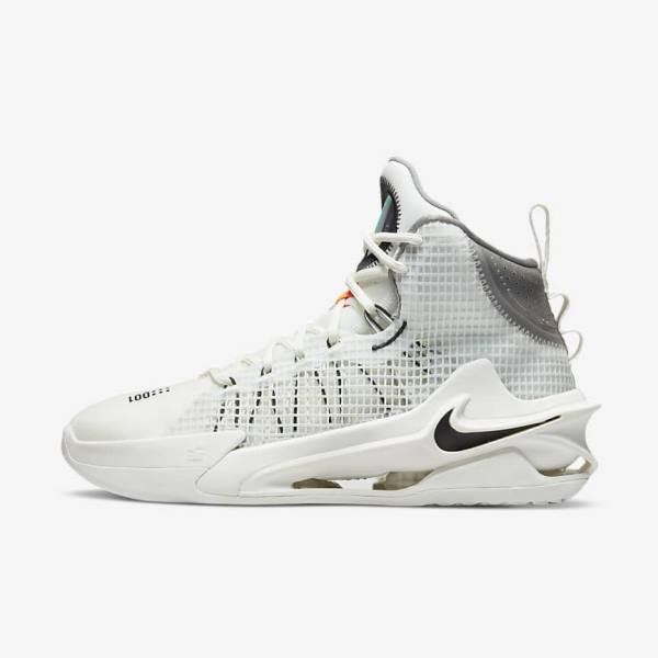 Nike Air Zoom G.T. Jump Basketbalschoenen Dames Wit Zwart Wit | NK467GEX