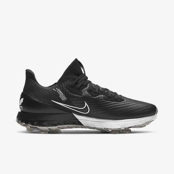 Nike Air Zoom Infinity Tour Golfschoenen Heren Zwart Wit | NK394NKB