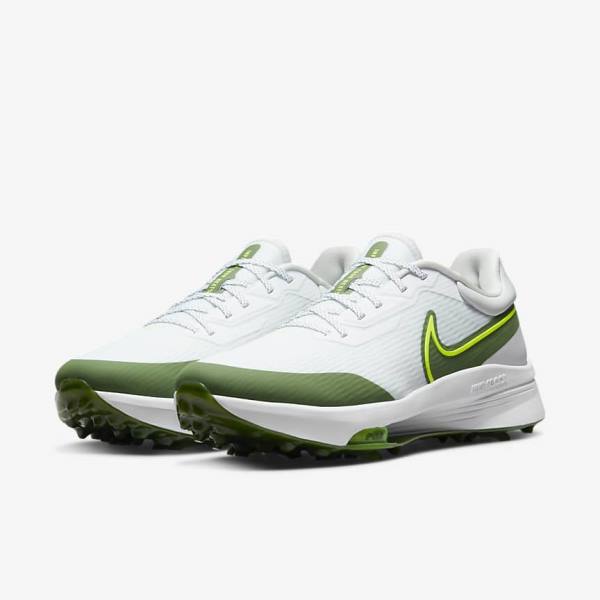 Nike Air Zoom Infinity Tour NEXT% Golfschoenen Heren Wit Platina | NK514ZTU