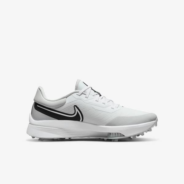 Nike Air Zoom Infinity Tour NEXT% Golfschoenen Heren Wit Grijs Turquoise Zwart | NK659UKH