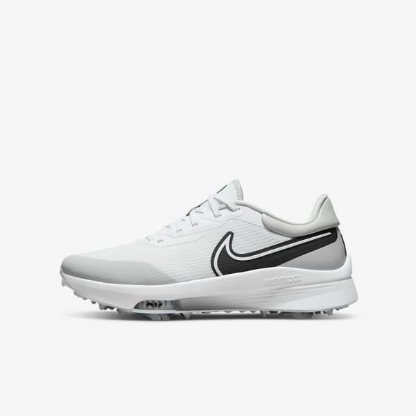 Nike Air Zoom Infinity Tour NEXT% Golfschoenen Heren Wit Grijs Turquoise Zwart | NK659UKH