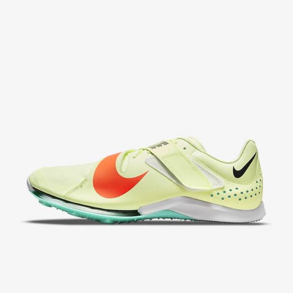 Nike Air Zoom LJ Elite Athletics Jumping Spikes Hardloopschoenen Heren Turquoise Oranje | NK952TJQ