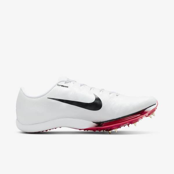 Nike Air Zoom Maxfly More Uptempo Athletics Sprinting Spikes Hardloopschoenen Heren Wit Rood Zwart | NK687THZ