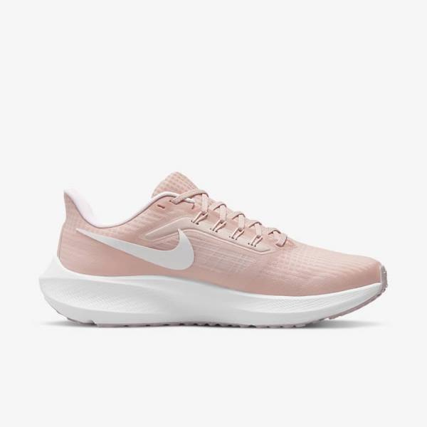 Nike Air Zoom Pegasus 39 Weg Hardloopschoenen Dames Roze Lichtroze Wit | NK708QXG