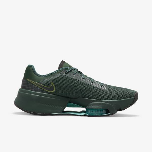 Nike Air Zoom SuperRep 3 HIIT Class Fitness Schoenen Heren Groen Turquoise Zwart Gekleurd | NK843PID