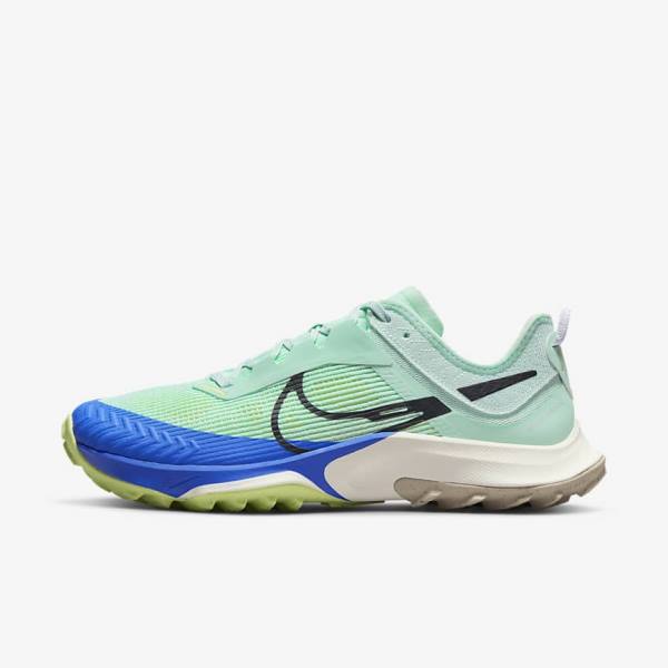 Nike Air Zoom Terra Kiger 8 Trail Hardloopschoenen Dames Mintgroen Grijs Blauw | NK097KGM