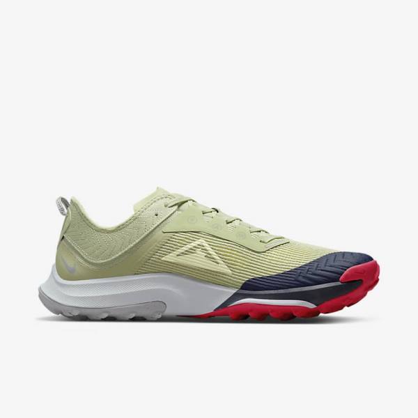 Nike Air Zoom Terra Kiger 8 Trail Hardloopschoenen Heren Olijfgroen Lichtbeige Obsidian | NK250DZG