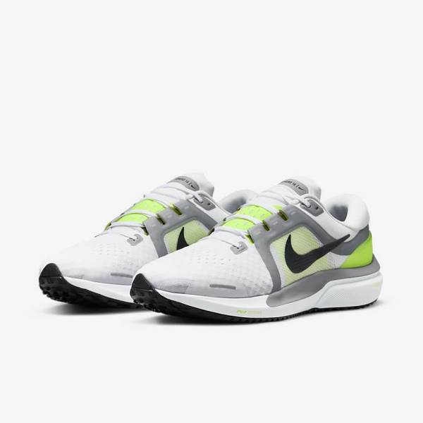 Nike Air Zoom Vomero 16 Hardloopschoenen Heren Wit Grijs Zwart | NK208OWR