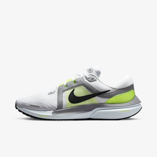 Nike Air Zoom Vomero 16 Hardloopschoenen Heren Wit Grijs Zwart | NK208OWR