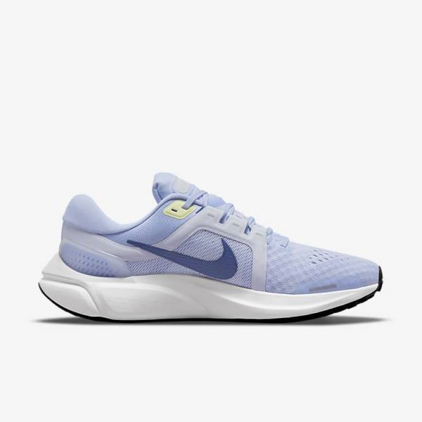 Nike Air Zoom Vomero 16 Weg Hardloopschoenen Dames Lichtblauw Grijs Wit Donkerblauw | NK317WCE