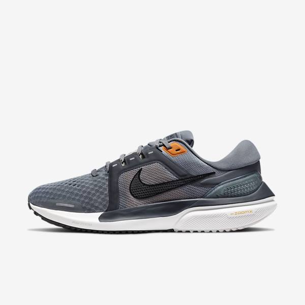 Nike Air Zoom Vomero 16 Weg Hardloopschoenen Heren Grijs Donkergrijs Zwart | NK503NVZ