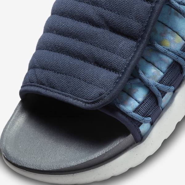 Nike Asuna 2 Next Nature Badslippers Heren Donkerblauw Grijs Donkergrijs Donkerblauw | NK567HRB