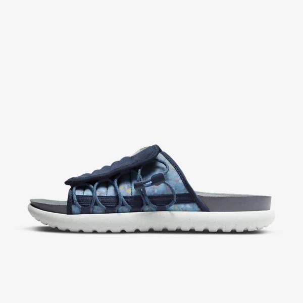 Nike Asuna 2 Next Nature Badslippers Heren Donkerblauw Grijs Donkergrijs Donkerblauw | NK567HRB