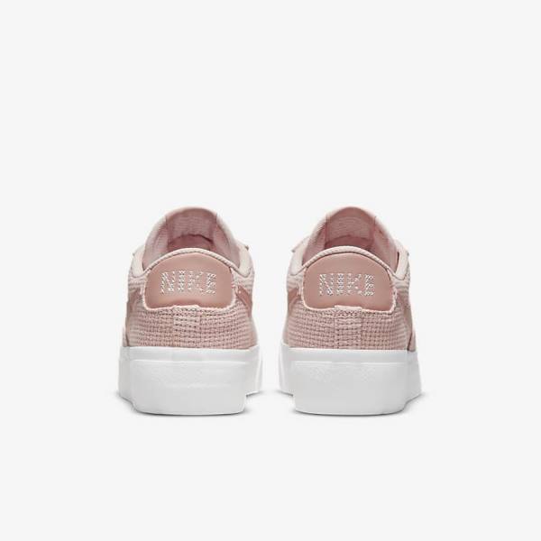 Nike Blazer Low Platform Sneakers Dames Roze Wit Roze Roze | NK038JMQ