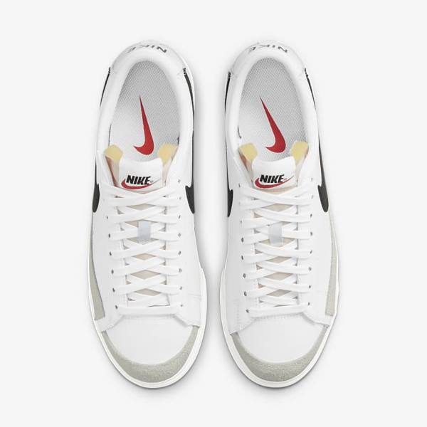 Nike Blazer Low Platform Sneakers Dames Wit | NK420XAI