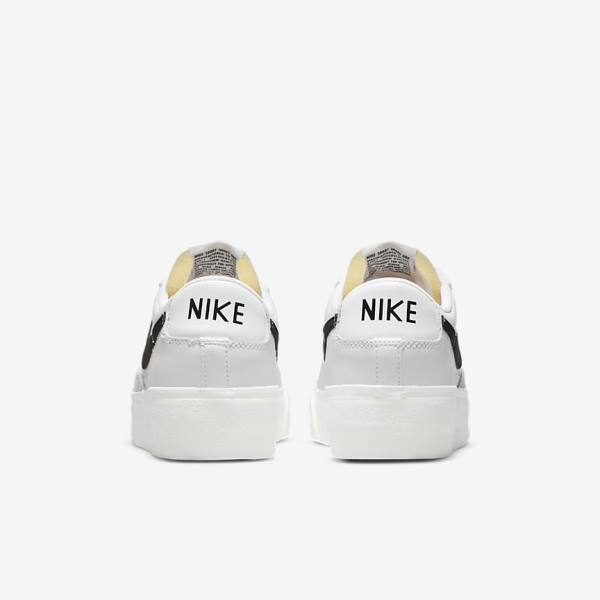 Nike Blazer Low Platform Sneakers Dames Wit | NK420XAI