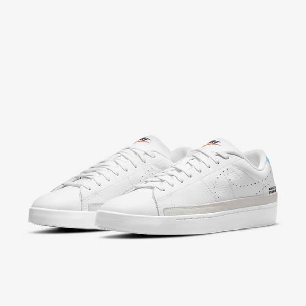 Nike Blazer Low X Sneakers Heren Wit Lichtblauw Wit | NK687MDK