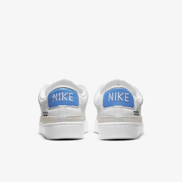 Nike Blazer Low X Sneakers Heren Wit Lichtblauw Wit | NK687MDK