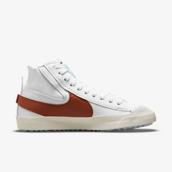 Nike Blazer Mid 77 Jumbo Sneakers Heren Wit Zwart | NK735XDF