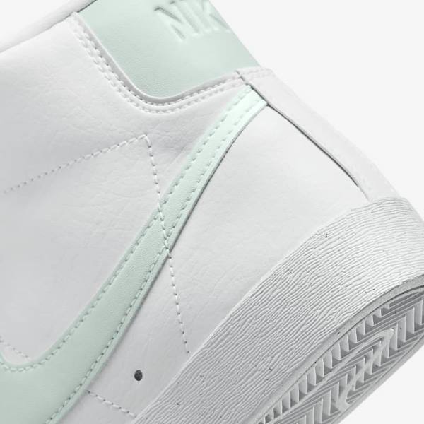 Nike Blazer Mid 77 Next Nature Sneakers Dames Wit Groen | NK819PAD