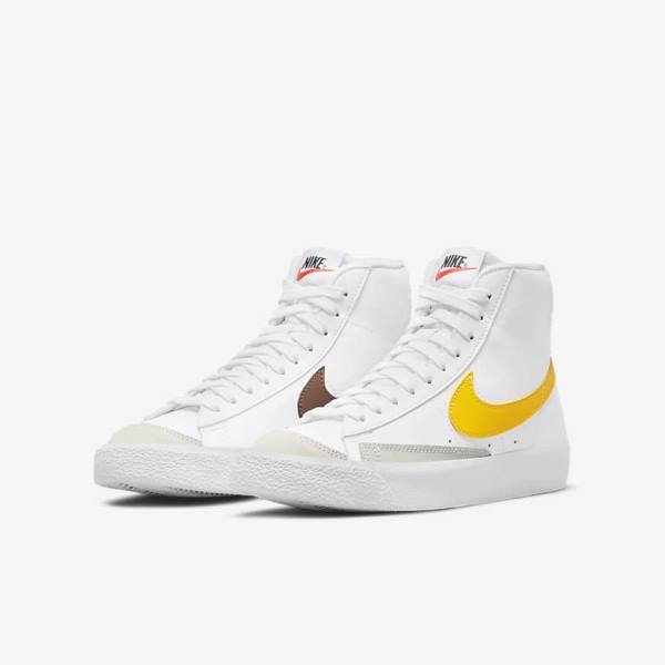 Nike Blazer Mid 77 Older Sneakers Kinderen Wit | NK310EJV