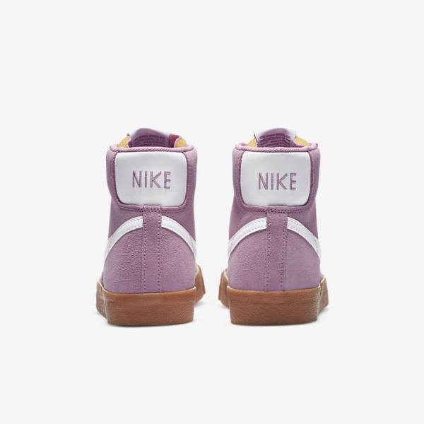 Nike Blazer Mid 77 Sneakers Dames Roze Bruin Oranje Wit | NK839SPB