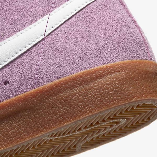 Nike Blazer Mid 77 Sneakers Dames Roze Bruin Oranje Wit | NK839SPB