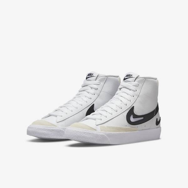 Nike Blazer Older Sneakers Kinderen Wit Zwart | NK857OAZ