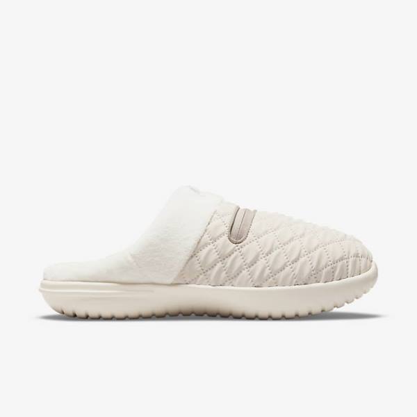 Nike Burrow SE Slippers Sneakers Dames Lichtbruin Wit Grijs | NK825AZP