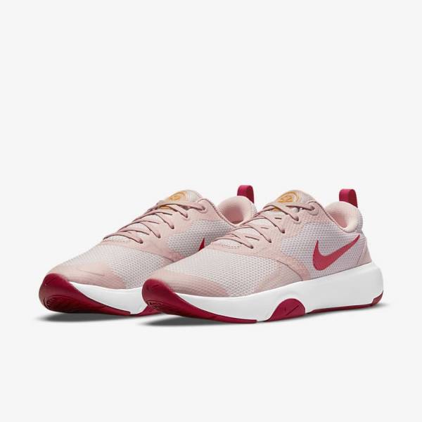 Nike City Rep TR Fitness Schoenen Dames Roze Geel Roze | NK230BET