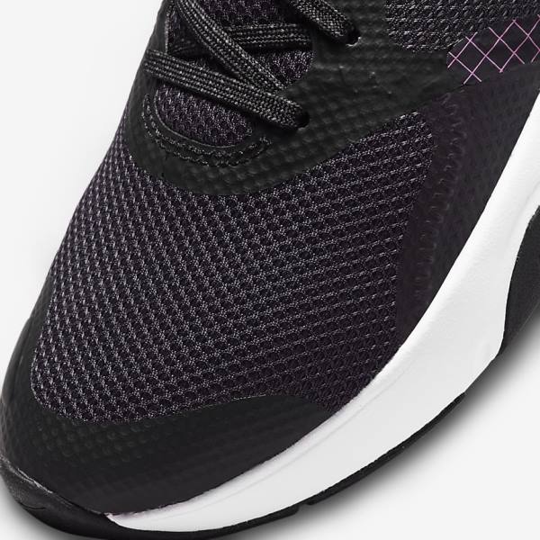 Nike City Rep TR Fitness Schoenen Dames Zwart Paars Roze | NK470UQI