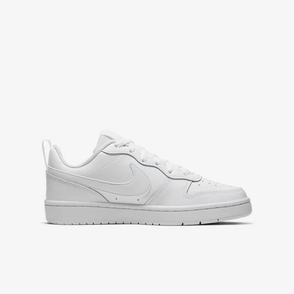 Nike Court Borough Low 2 Older Sneakers Kinderen Wit | NK857ZPN